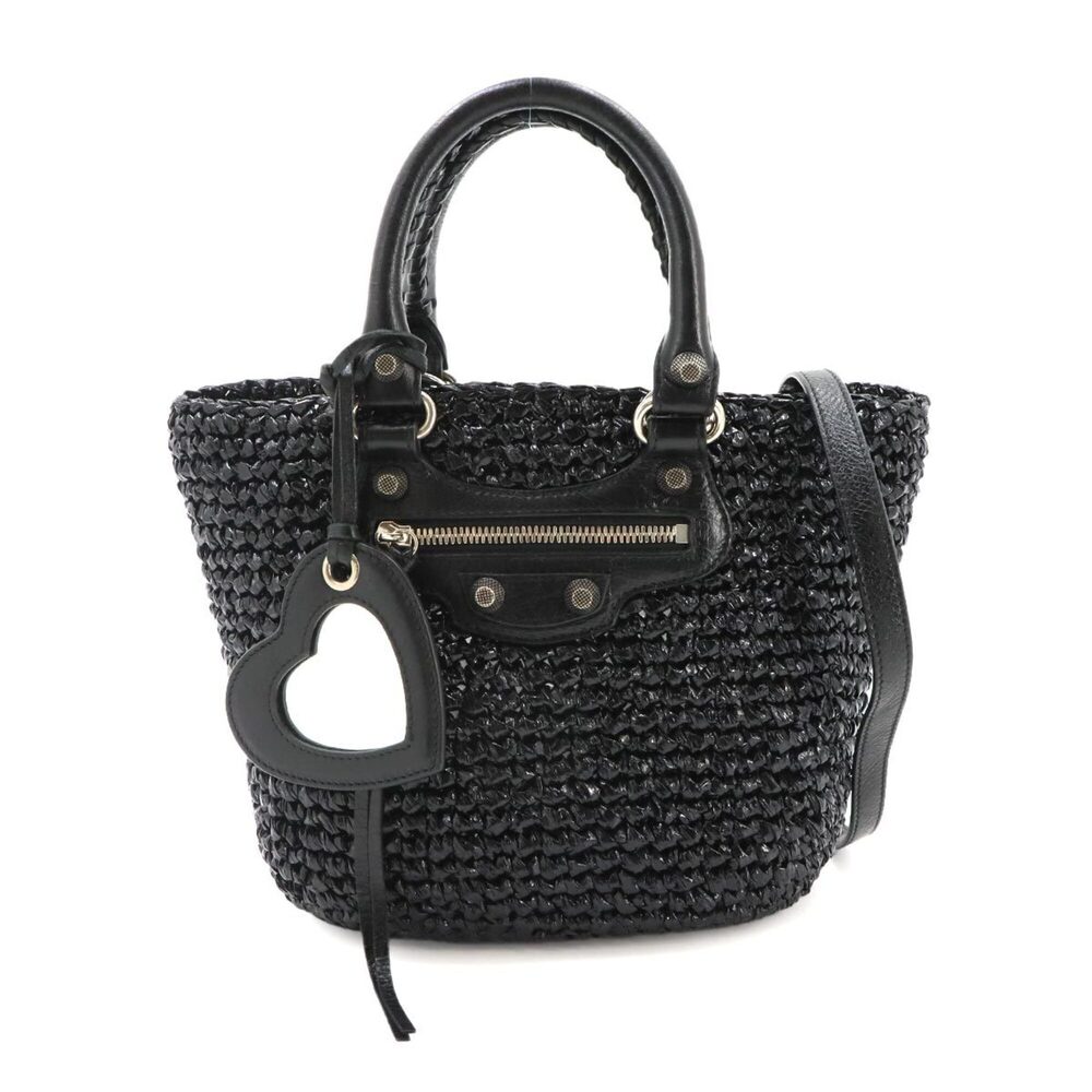Balenciaga Le Cagole Panier Small 2-way Basket Handbag Shoulder Polypropylene...